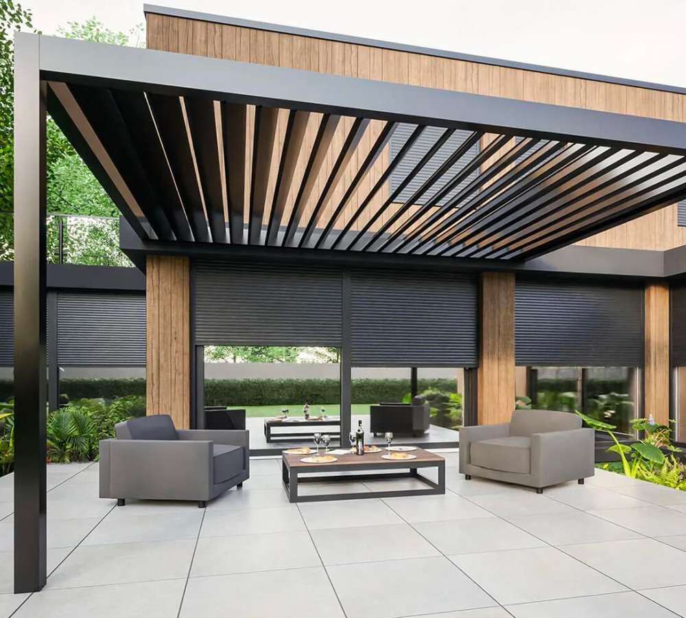 pergola bioclimatique à anglet et mimizan
