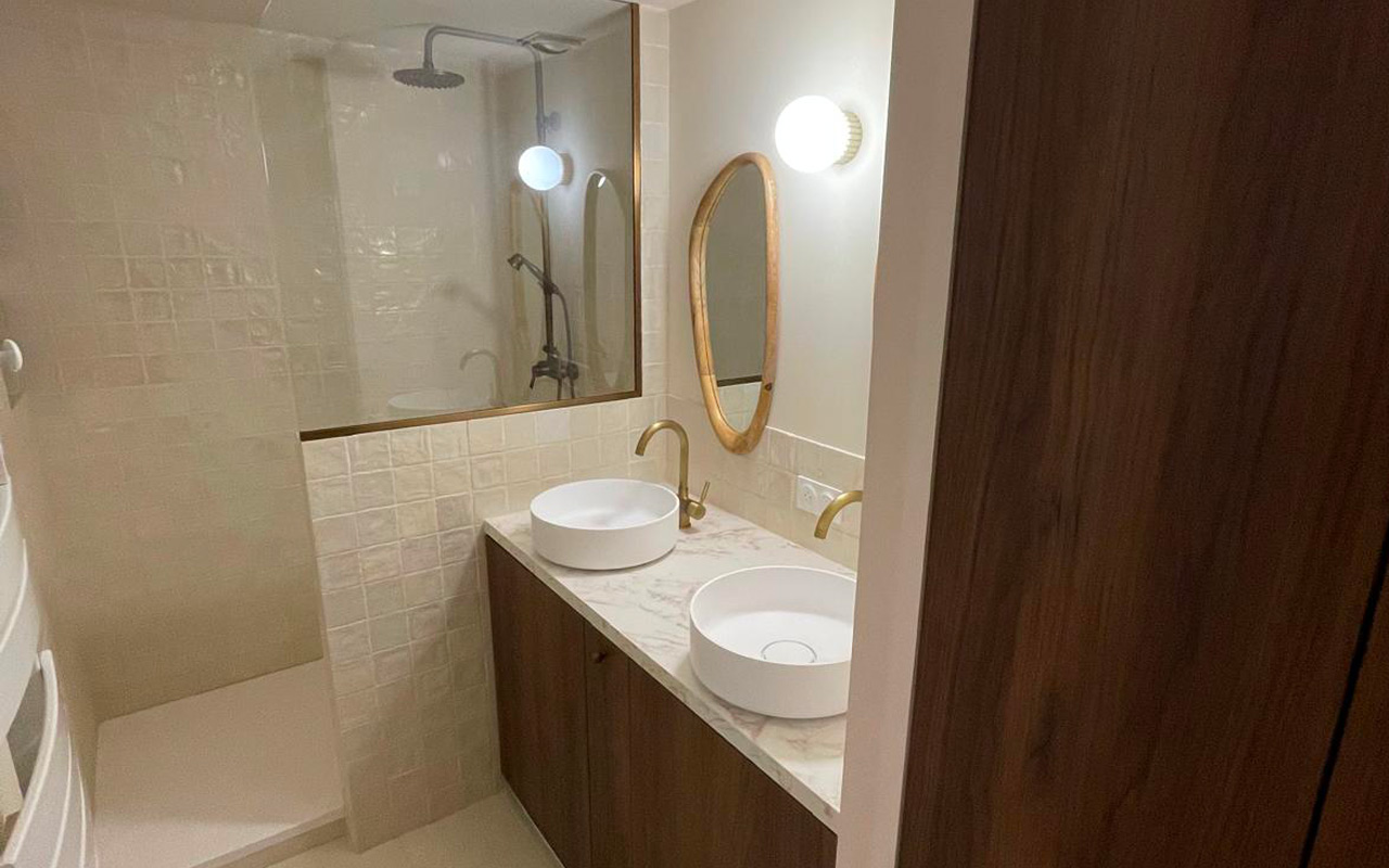 aménagement intérieur salle de bain